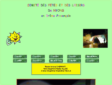 Tablet Screenshot of comitefetesnyons.net
